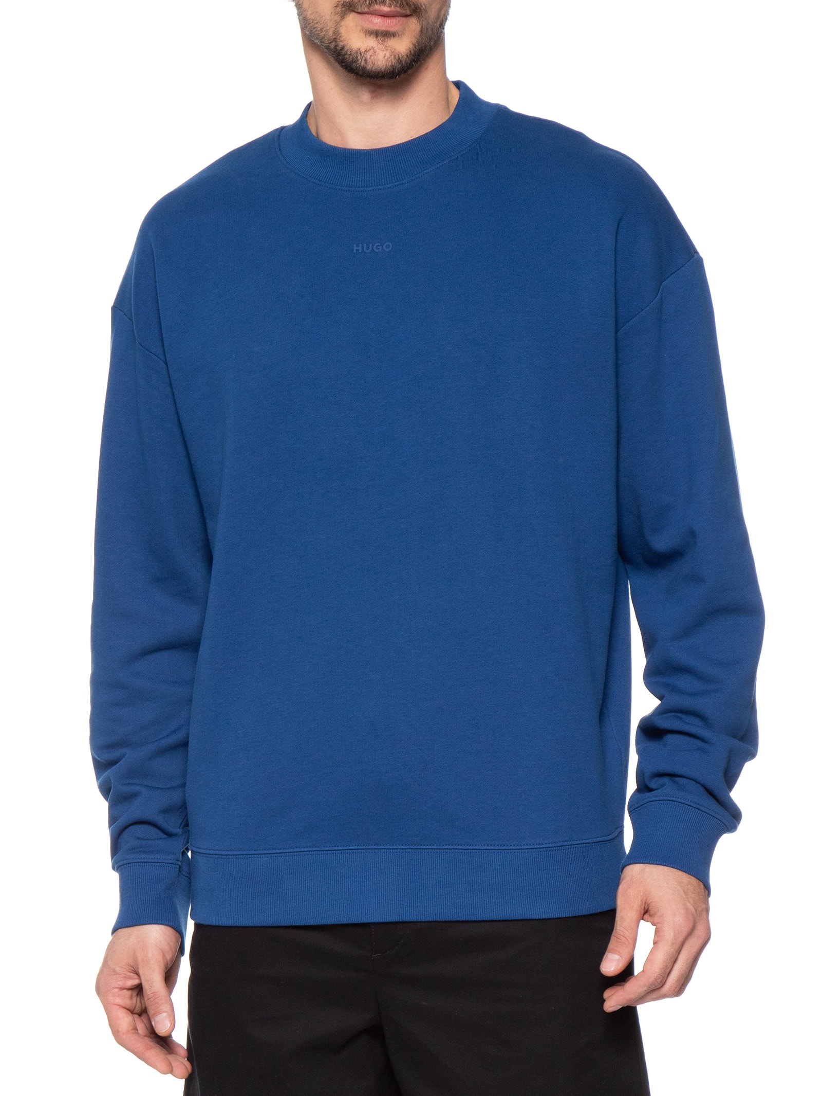 Blusa de Moletom Masculina Dapocrew Azul Hugo