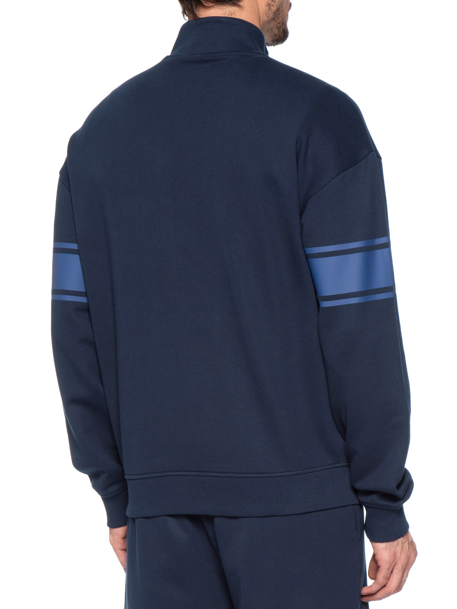 Blusa de Moletom Masculina DemsZip Azul Hugo