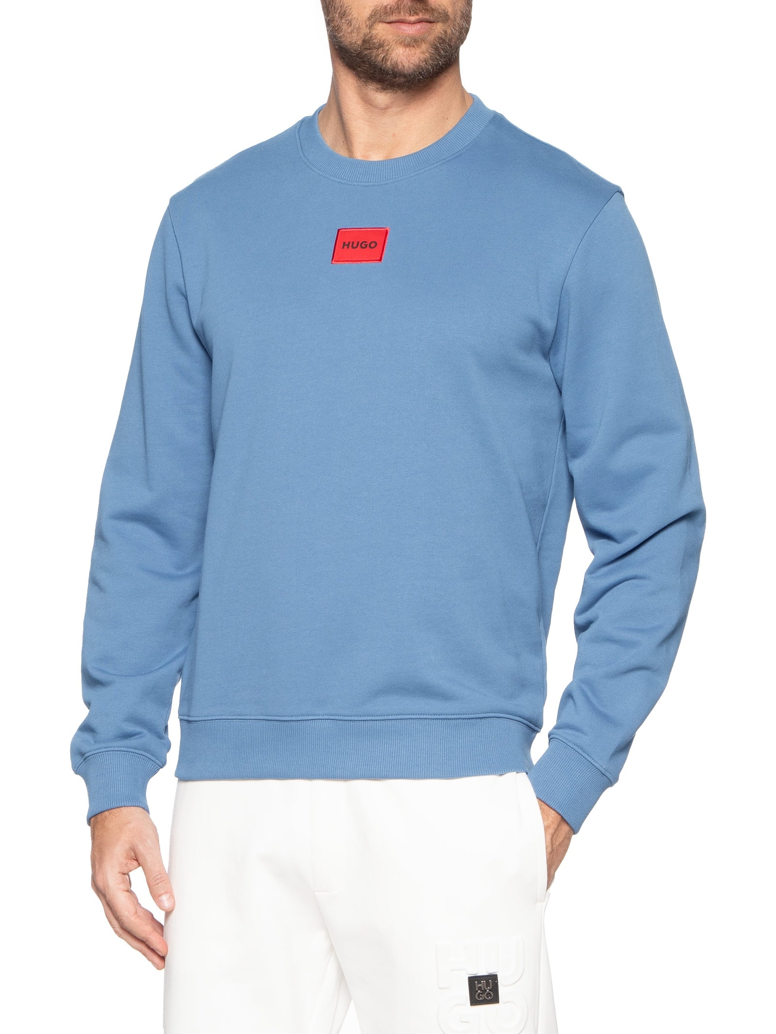 Blusa de Moletom Masculina Diragol Azul Hugo