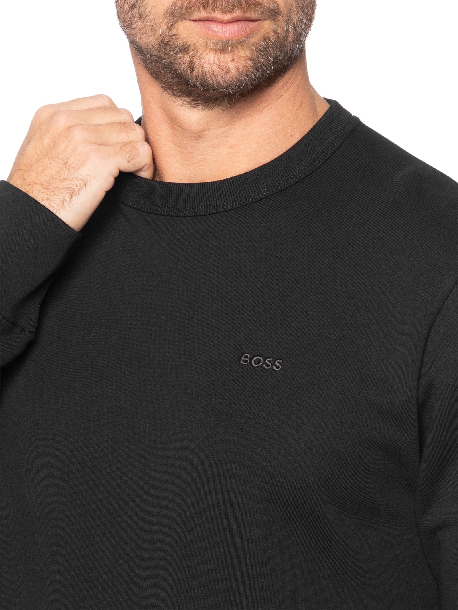 Blusa De Moletom Masculina H-Sharpe 15 Preto Boss