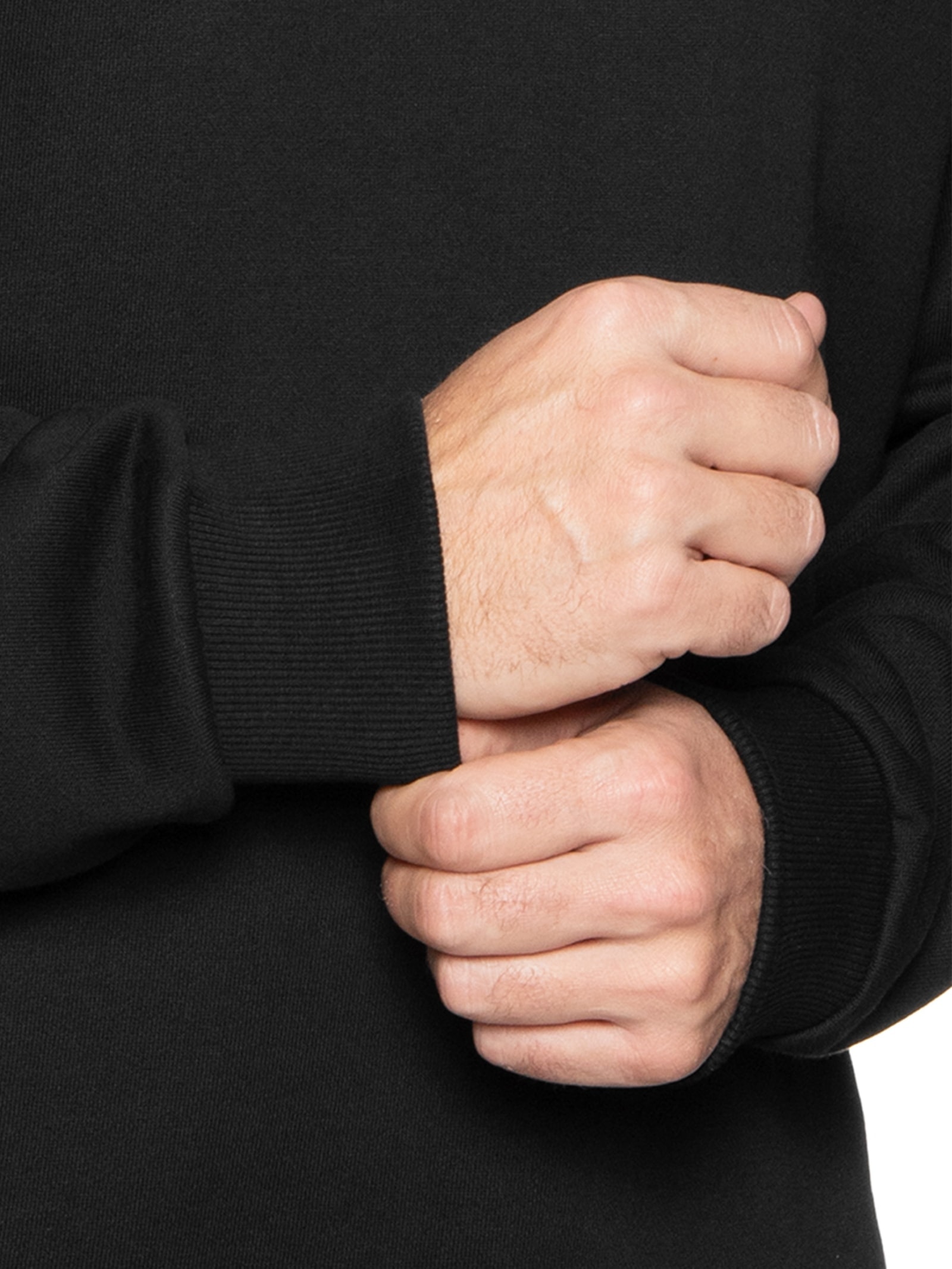 Blusa de Moletom Masculina Neprix Preto Hugo