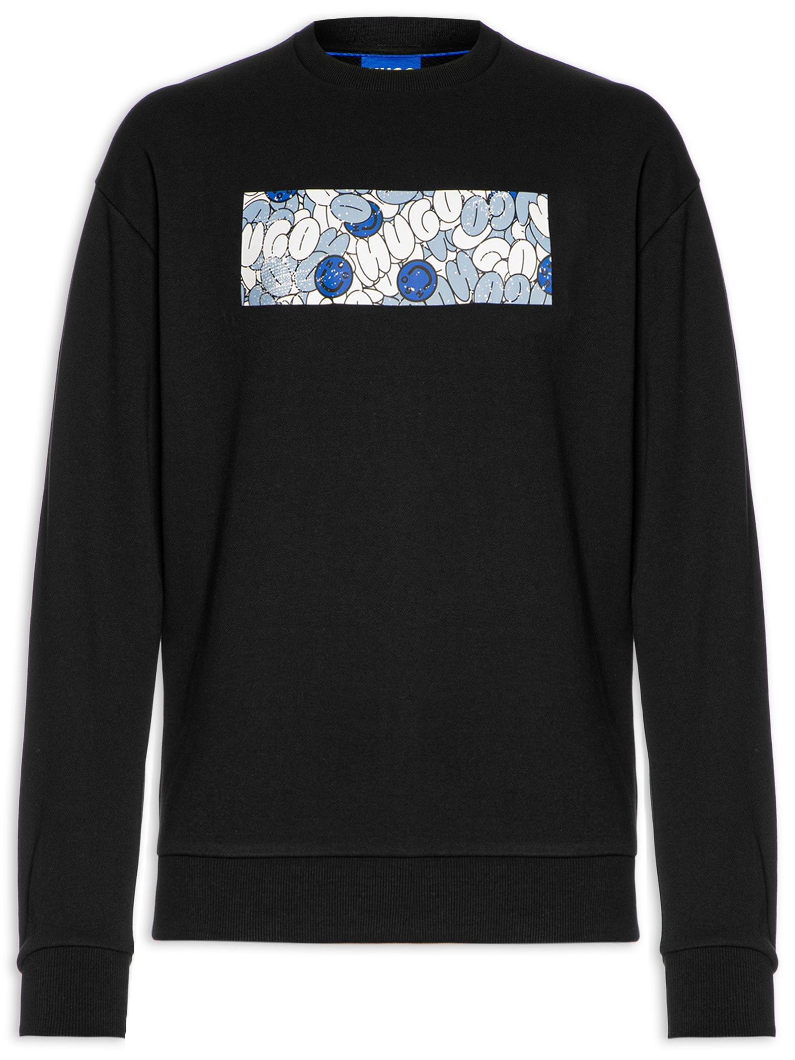 Blusa de Moletom Masculina Neprix Preto Hugo