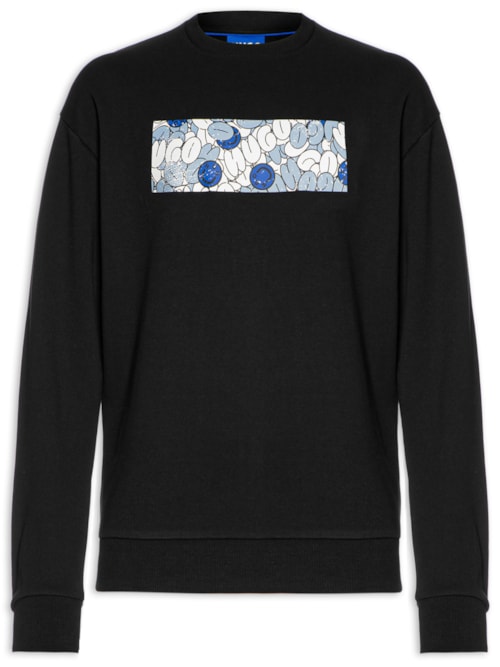 Blusa de Moletom Masculina Neprix – Preto