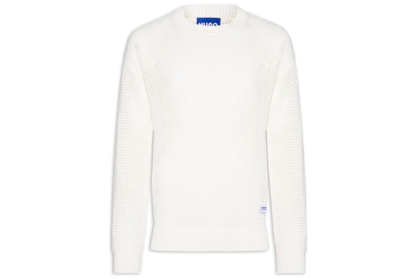 Blusa de Tricô Masculina Sanjou - Branco