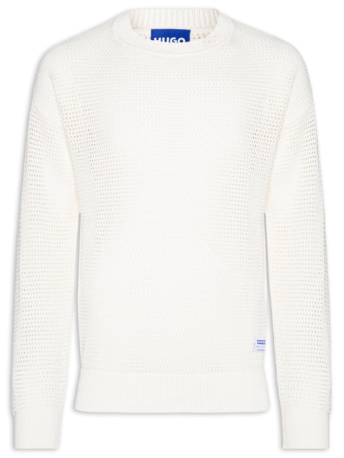 Blusa de Tricô Masculina Sanjou – Branco