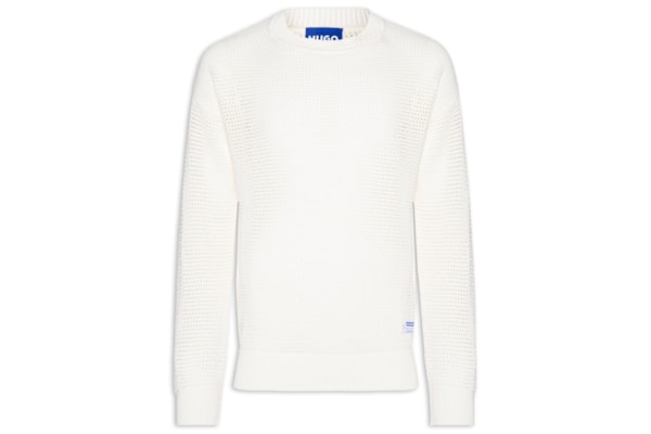 Blusa de Tricô Masculina Sanjou - Branco