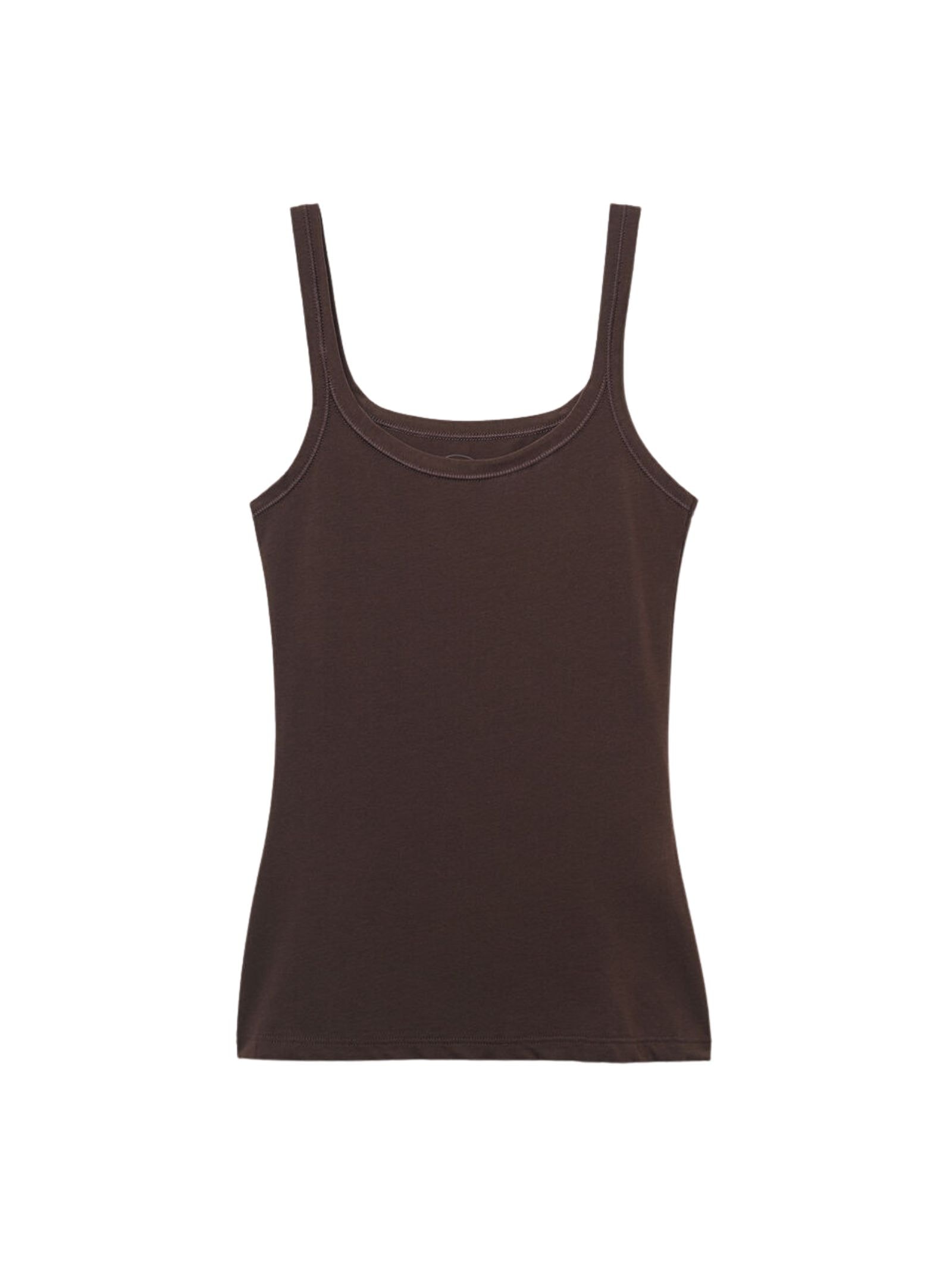 Blusa Em Algodão Supima Ultralight Marrom Intimissimi