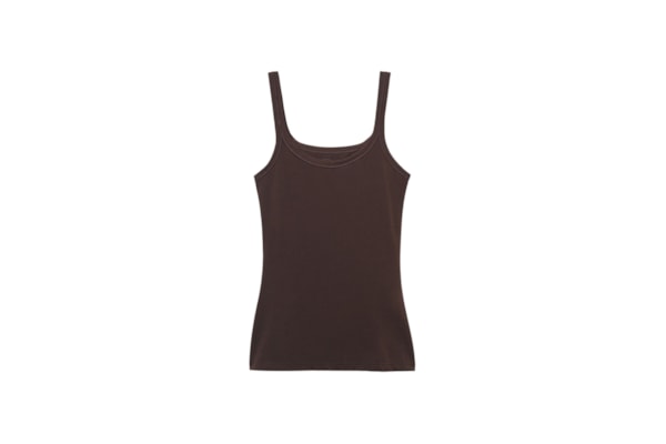 Blusa Em Algodão Supima Ultralight - Marrom