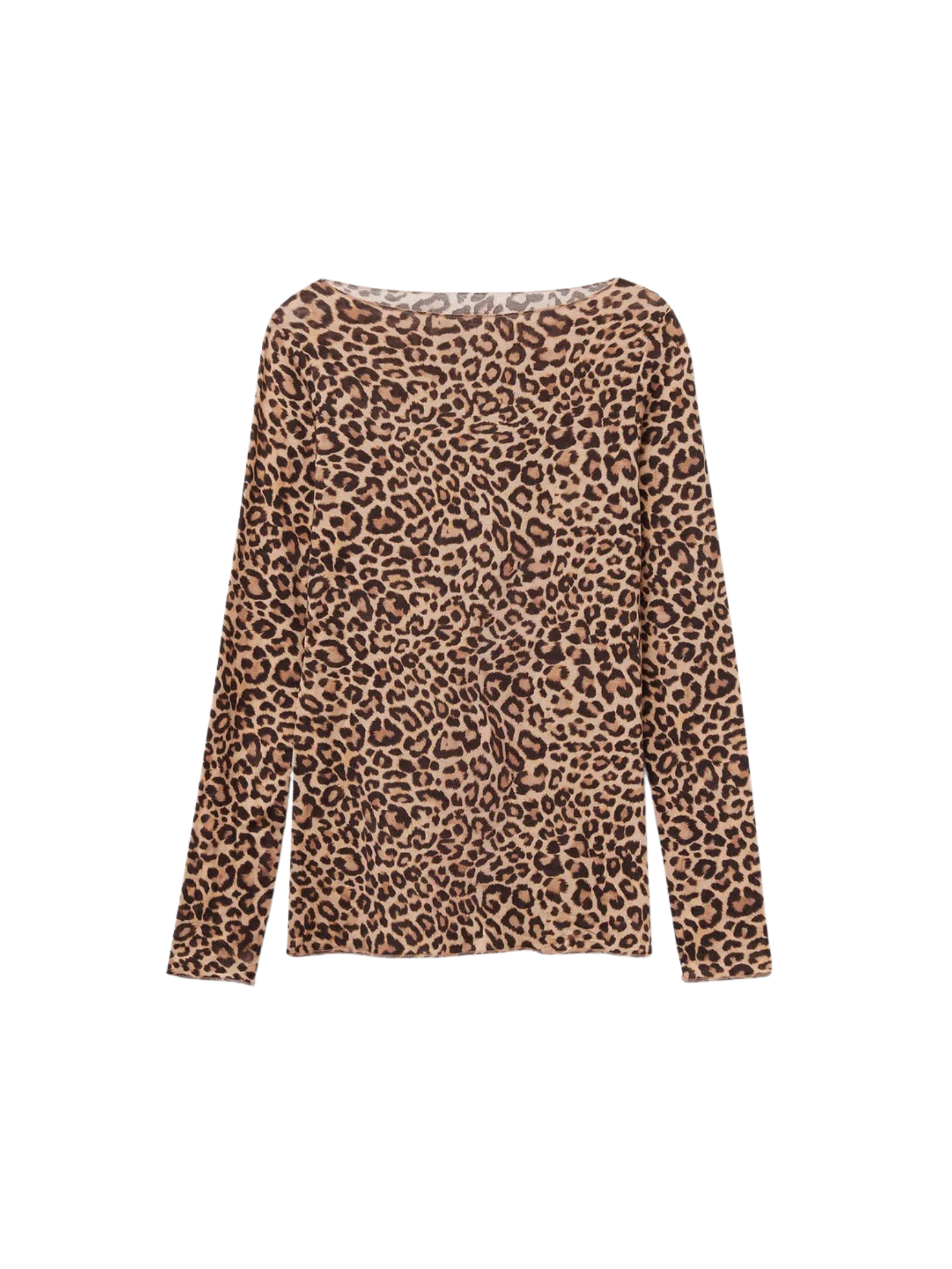 Blusa Em Modal Ultralight Com Cashmere Pretty Savage Marrom Intimissimi