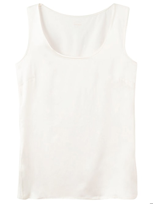 Blusa Em Seda e Modal - Marfim