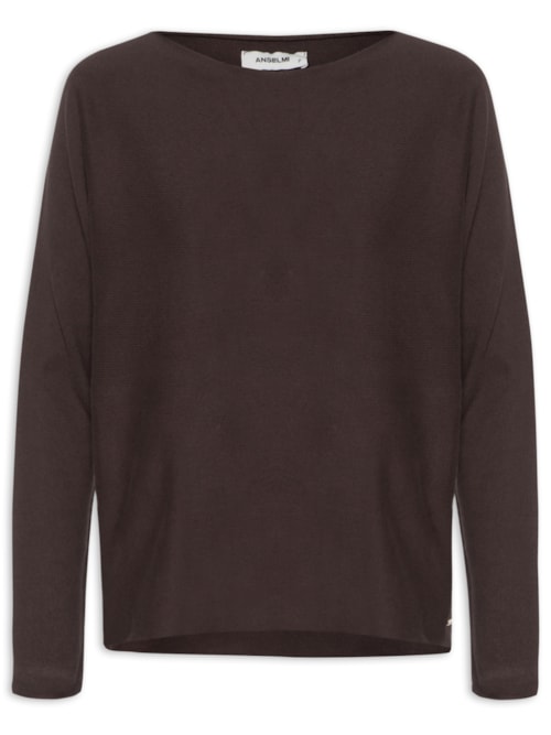 Blusa Feminina 3D Consuelo – Marrom