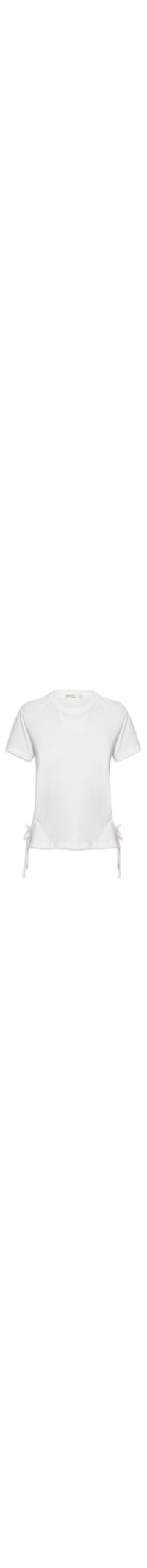 Blusa Feminina Abertura Lateral - Off White