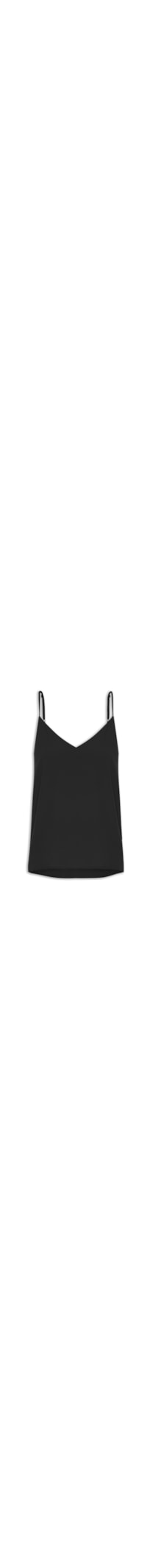 Blusa Feminina Acabamento Contrastante - Preto