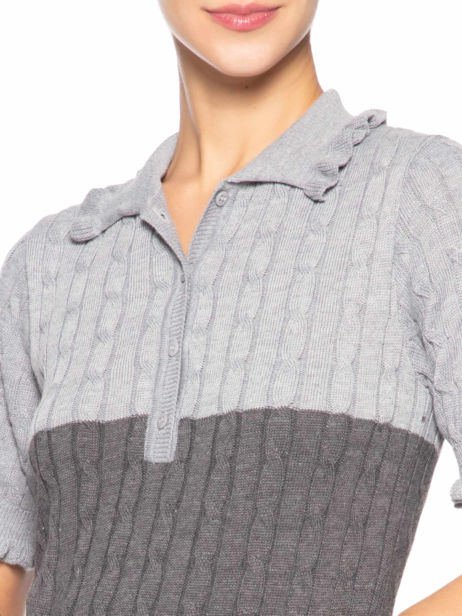 Blusa Feminina Ada Cinza Le Lis