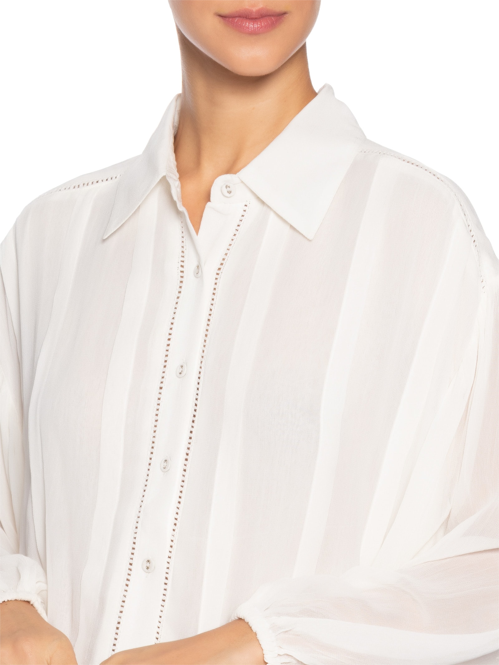 Blusa Feminina Agatha Branco Le Lis