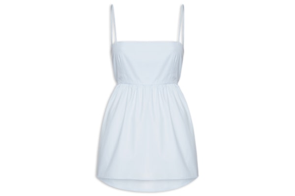 Blusa Feminina Alba Tricoline - Azul