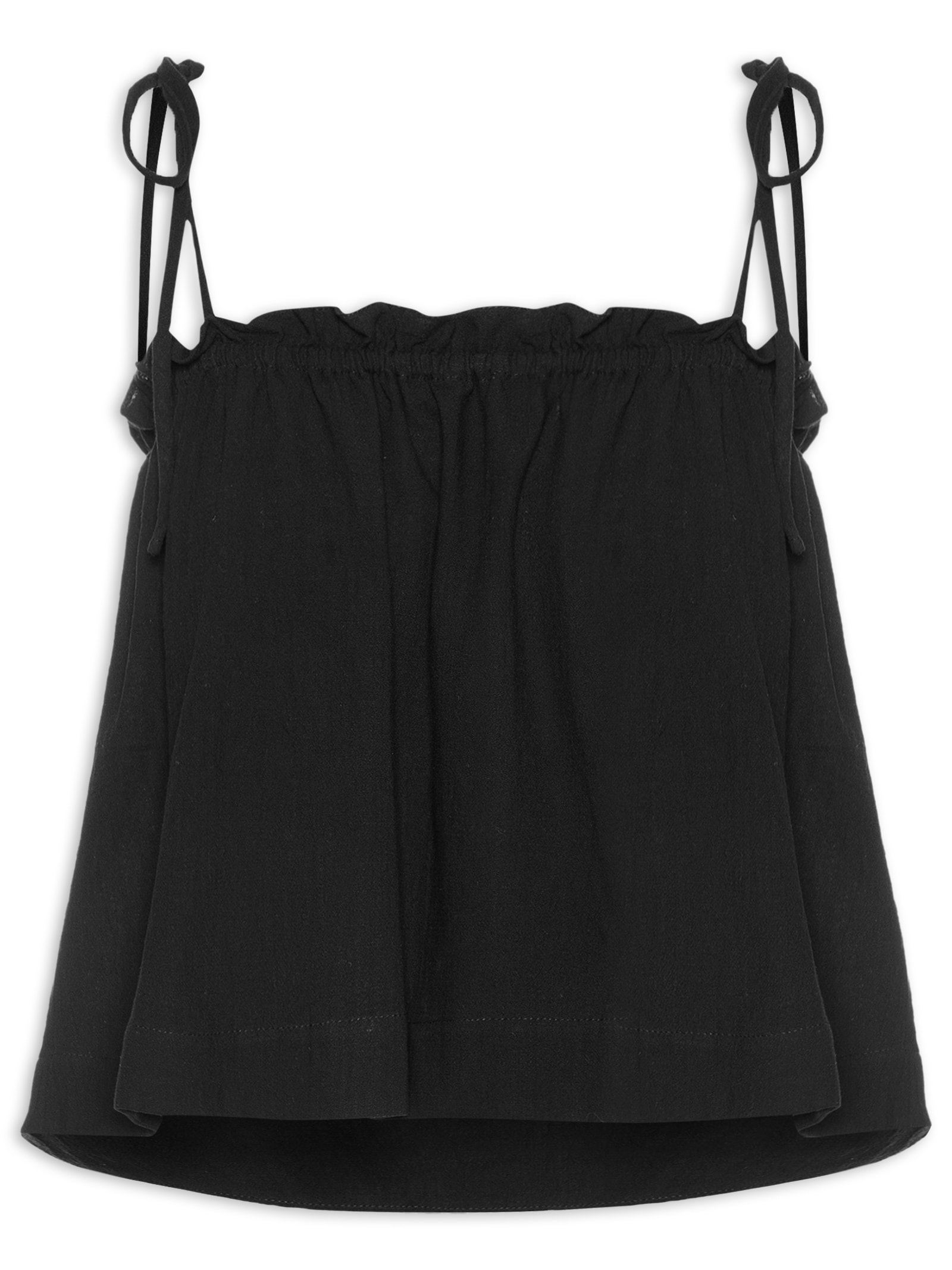 Blusa Feminina Alça IPA Preto Panô