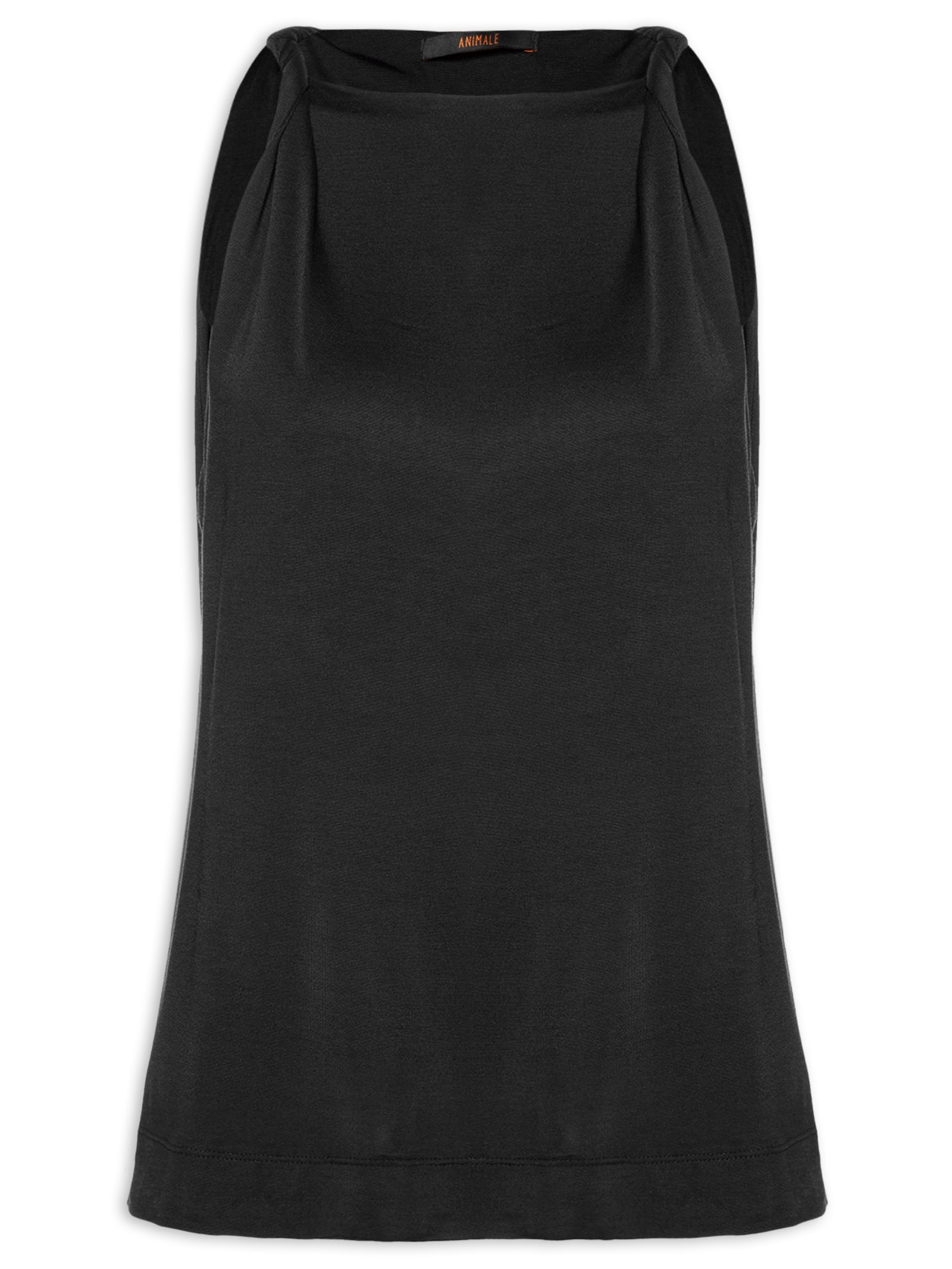 Blusa Feminina Alça Torcida Preto Animale