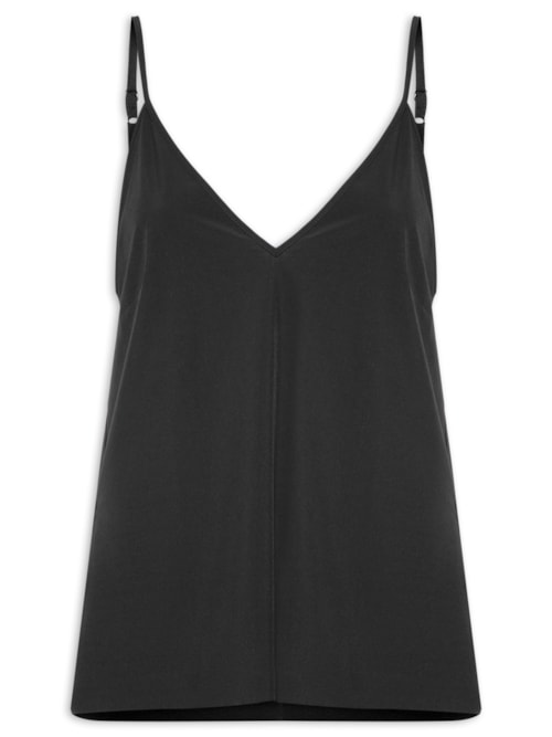 Blusa Feminina Alças Superlight - Preto