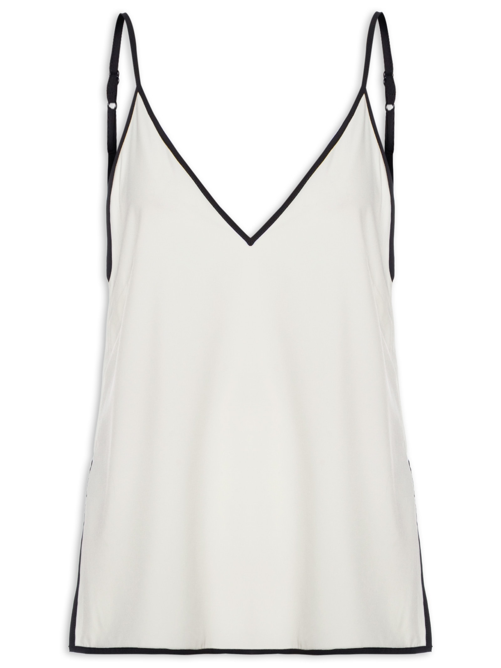 Blusa Feminina Alças Superlight Viés Off White  Osklen