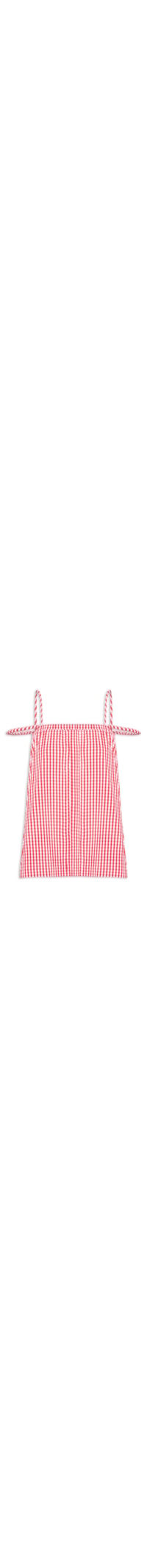 Blusa Feminina Alcinha Alg Vichy - Vermelho