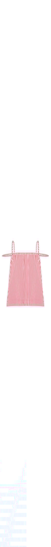 Blusa Feminina Alcinha Alg Vichy - Vermelho