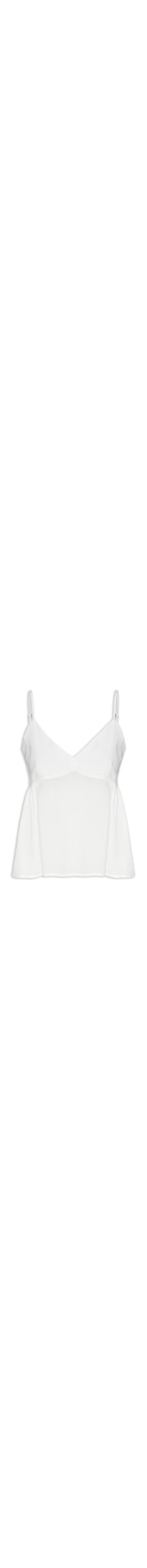 Blusa Feminina Alcinha Entremeio - Off White