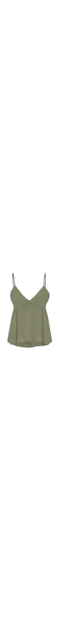 Blusa Feminina Alcinha Entremeio - Verde