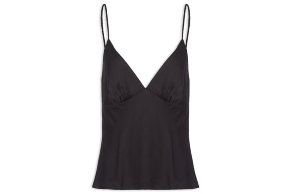 Blusa Feminina Alcinhas - Preto