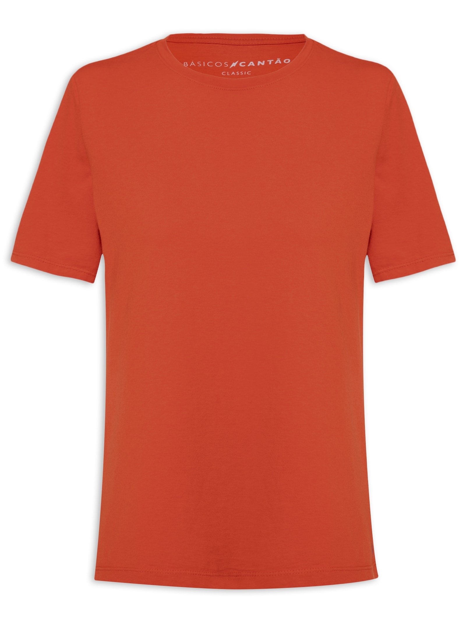 Blusa Feminina Algodão Classic Vermelho  Cantão
