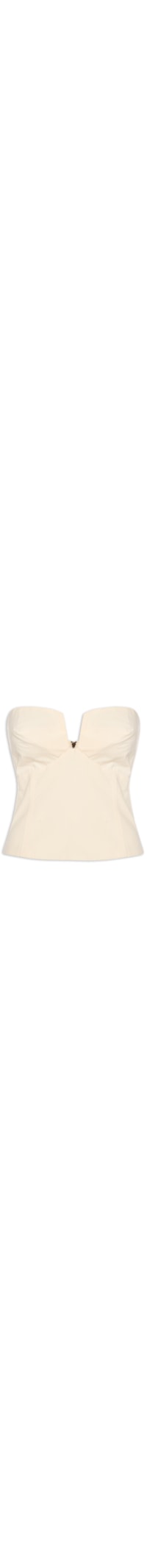 Blusa Feminina Algodão Decote Frente - Amarelo