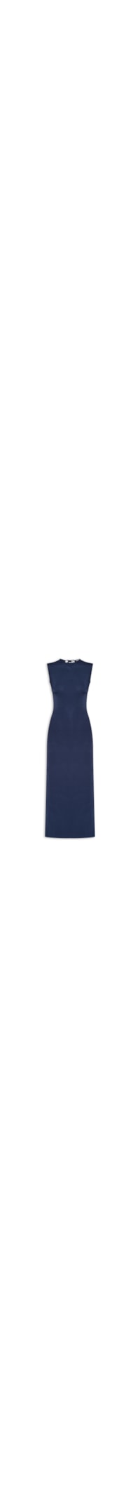 Blusa Feminina Alongada Assimétrica - Azul