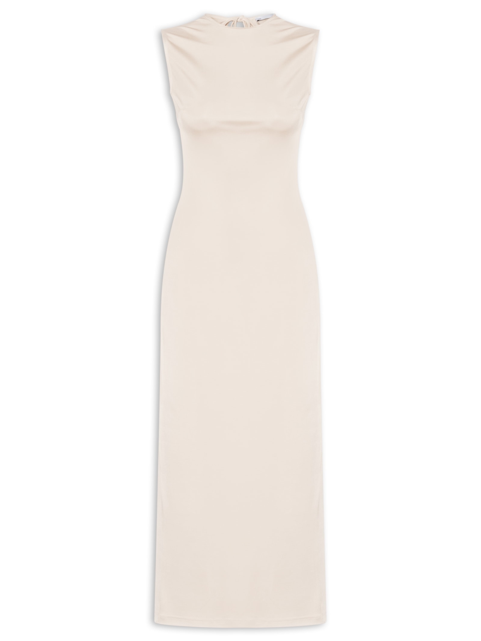 Blusa Feminina Alongada Assimétrica Bege '2Essential