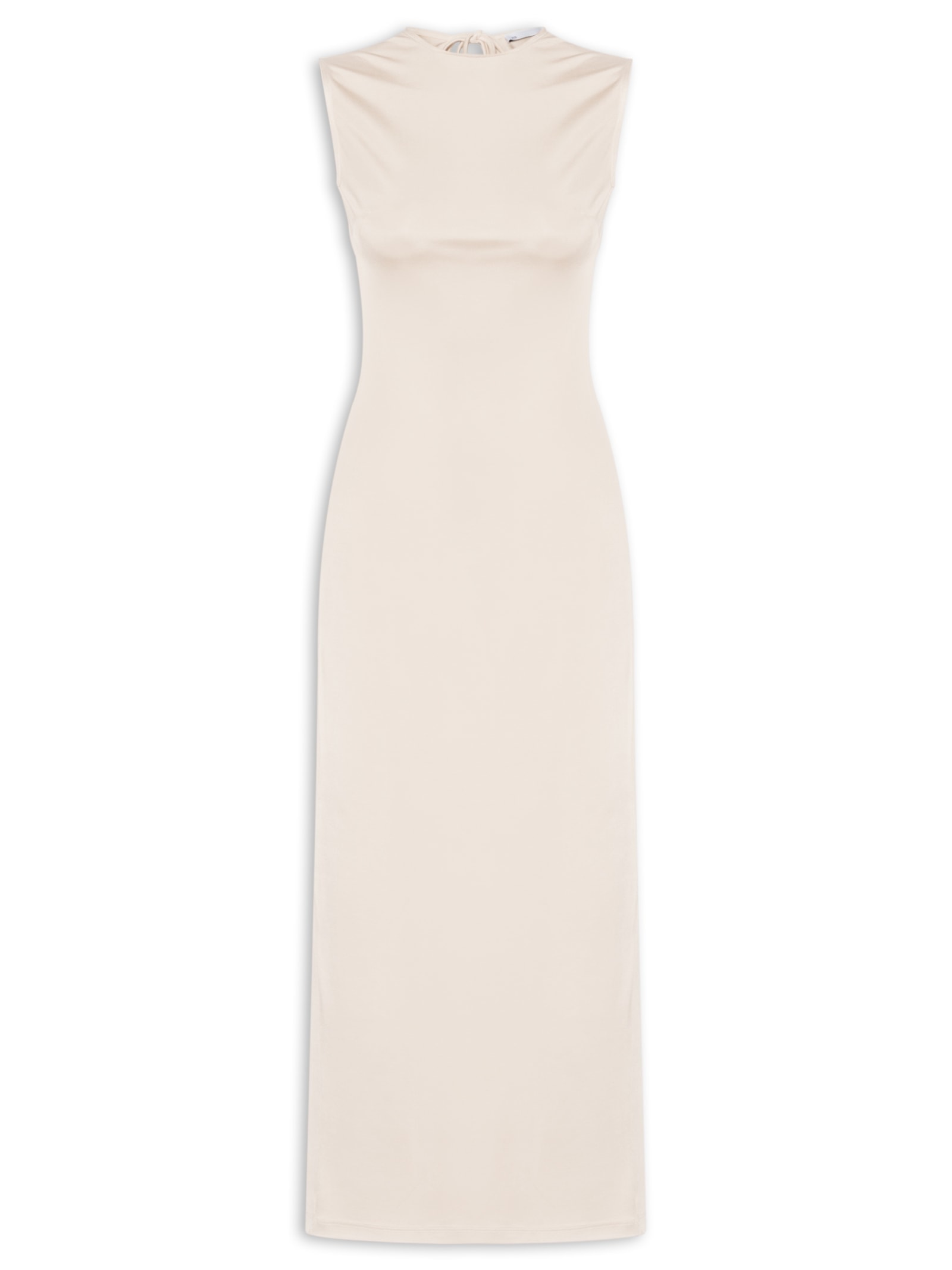 Blusa Feminina Alongada Assimétrica Bege '2Essential