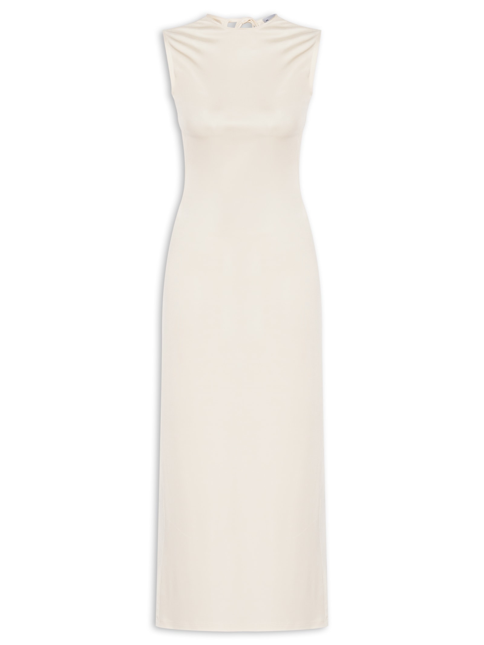 Blusa Feminina Alongada Assimétrica Off White '2Essential