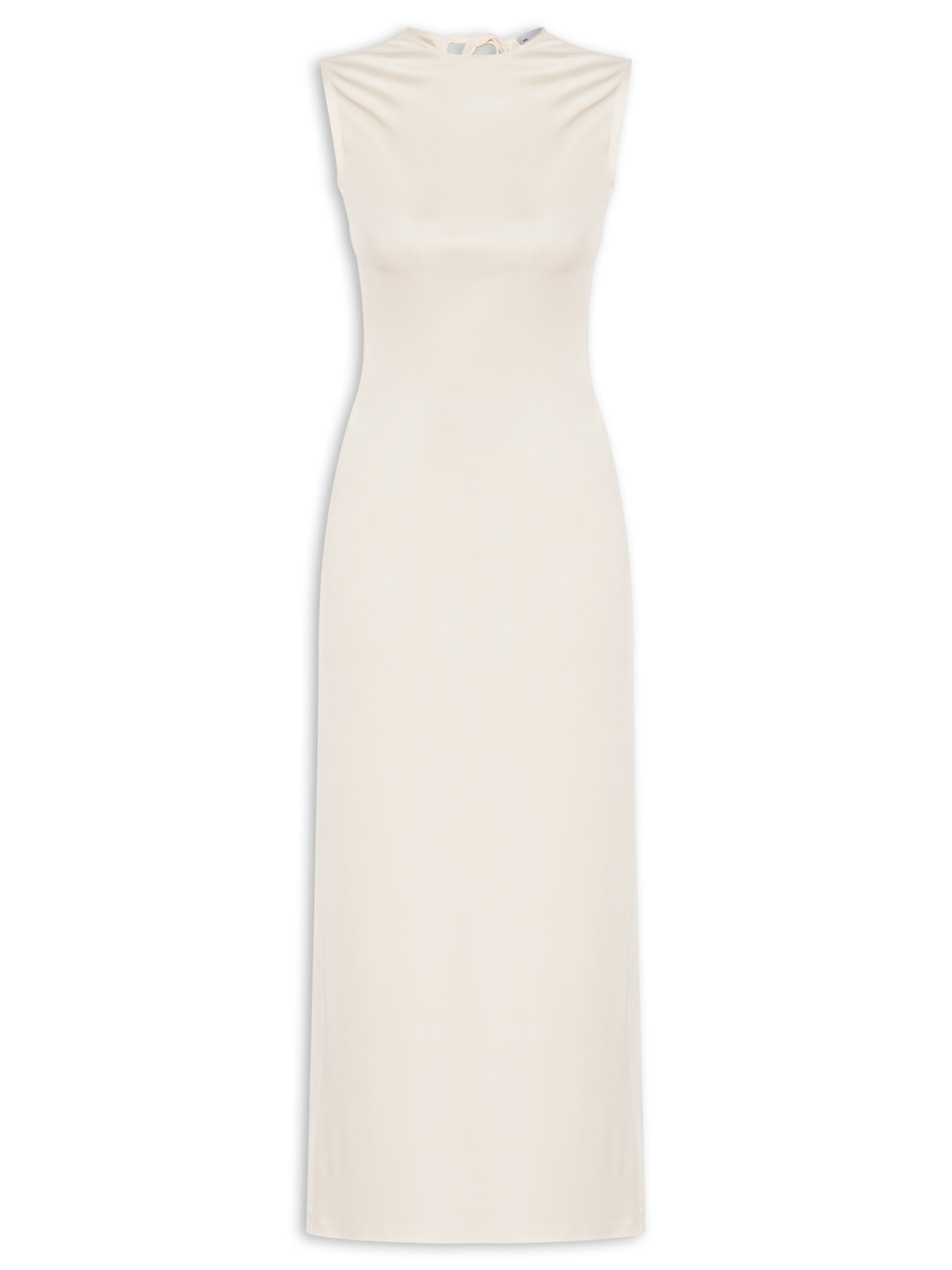 Blusa Feminina Alongada Assimétrica Off White '2Essential