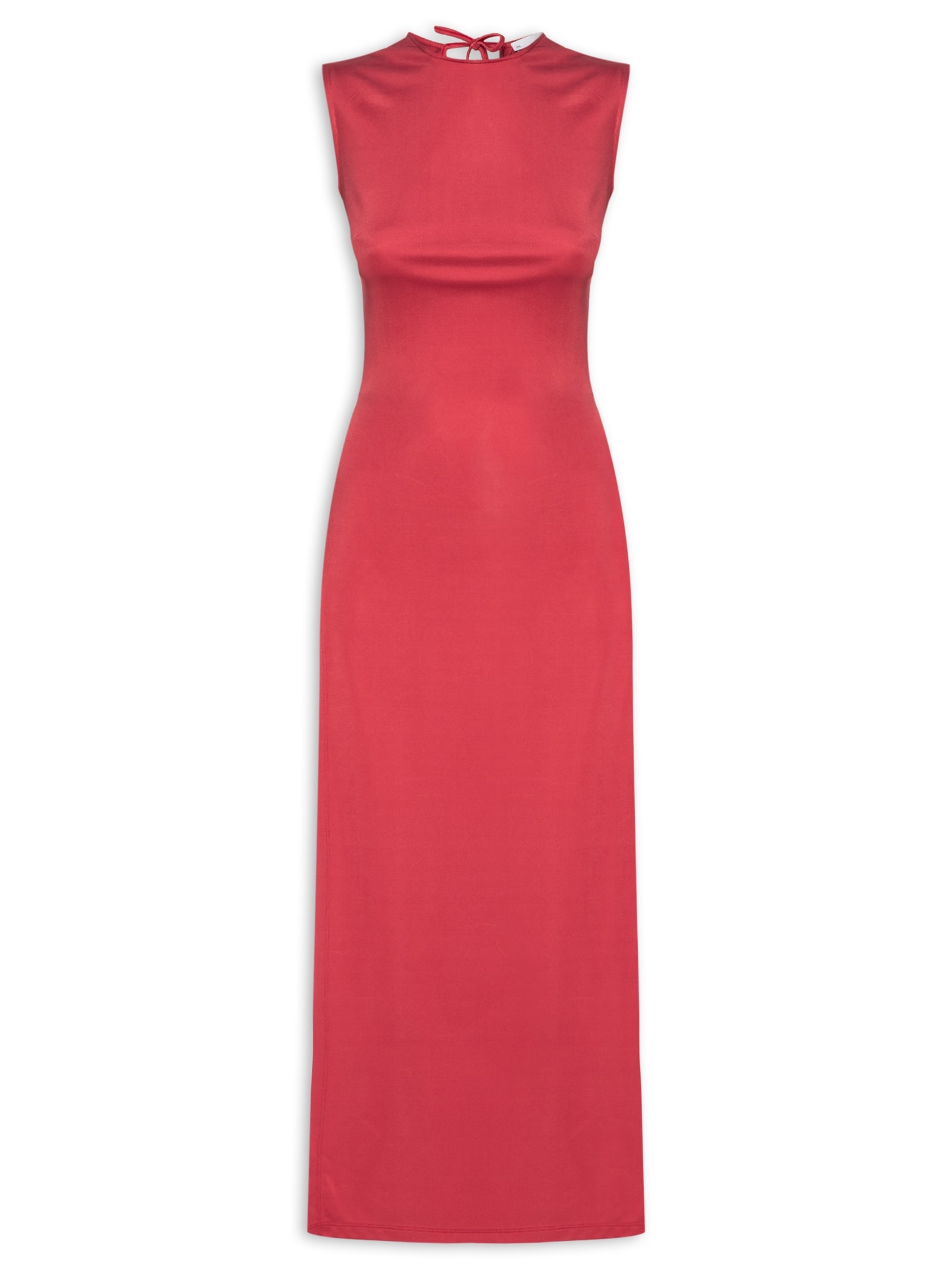 Blusa Feminina Alongada Assimétrica Vermelho '2Essential