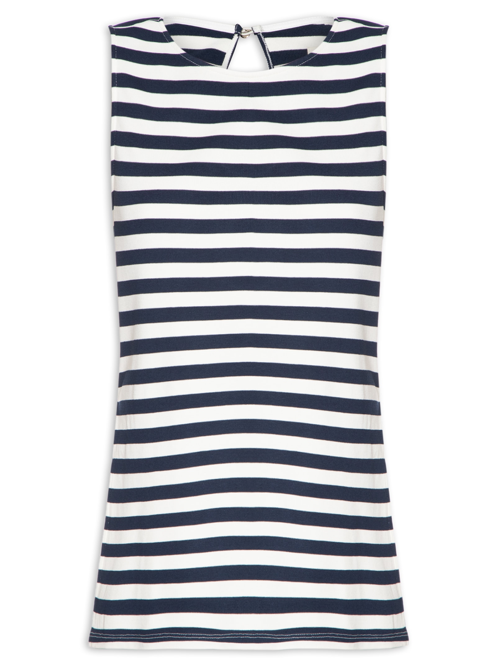 Blusa Feminina Alongada Com Fenda Azul My Favorite Things