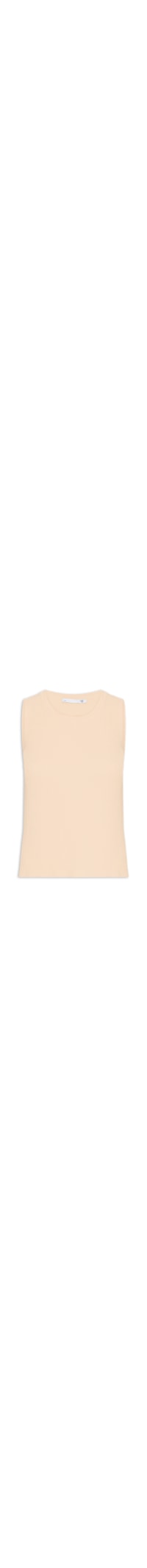 Blusa Feminina Alongada Em Tricot - Bege