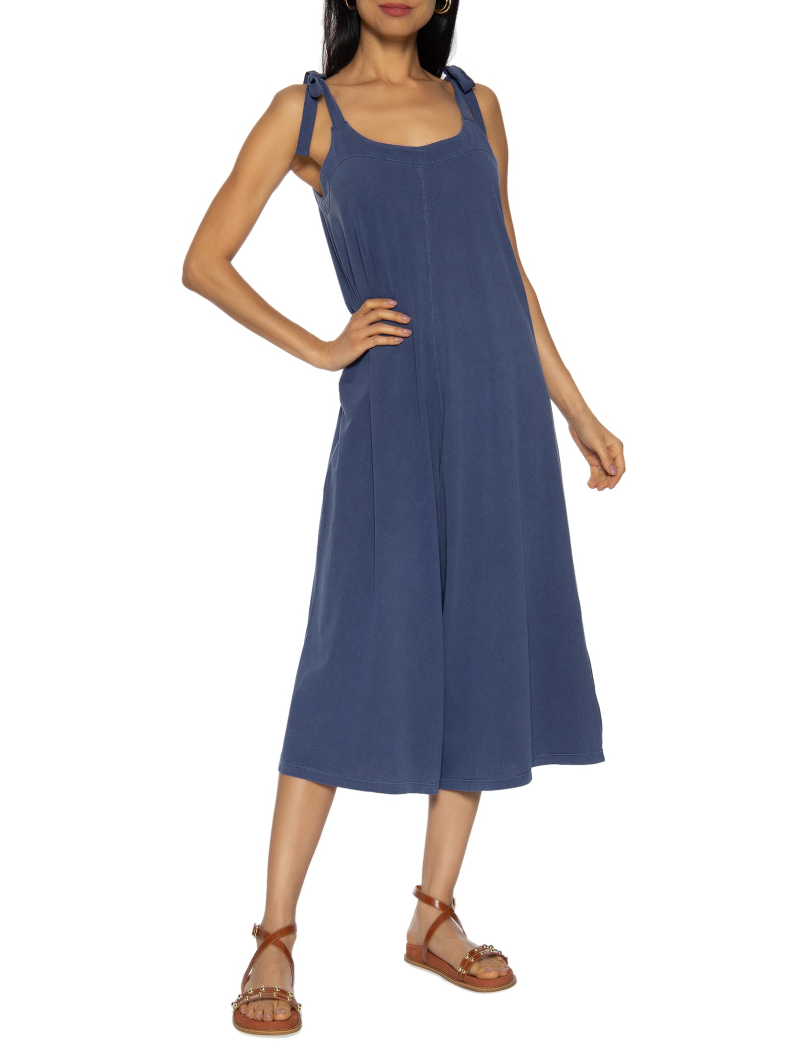 Blusa Feminina Alongada Em Tricot Cinza Basiq