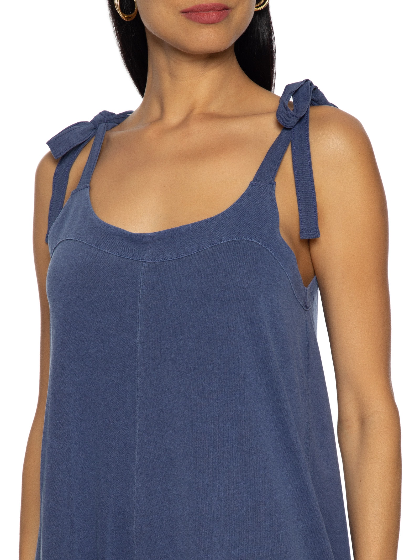 Blusa Feminina Alongada Em Tricot Cinza Basiq