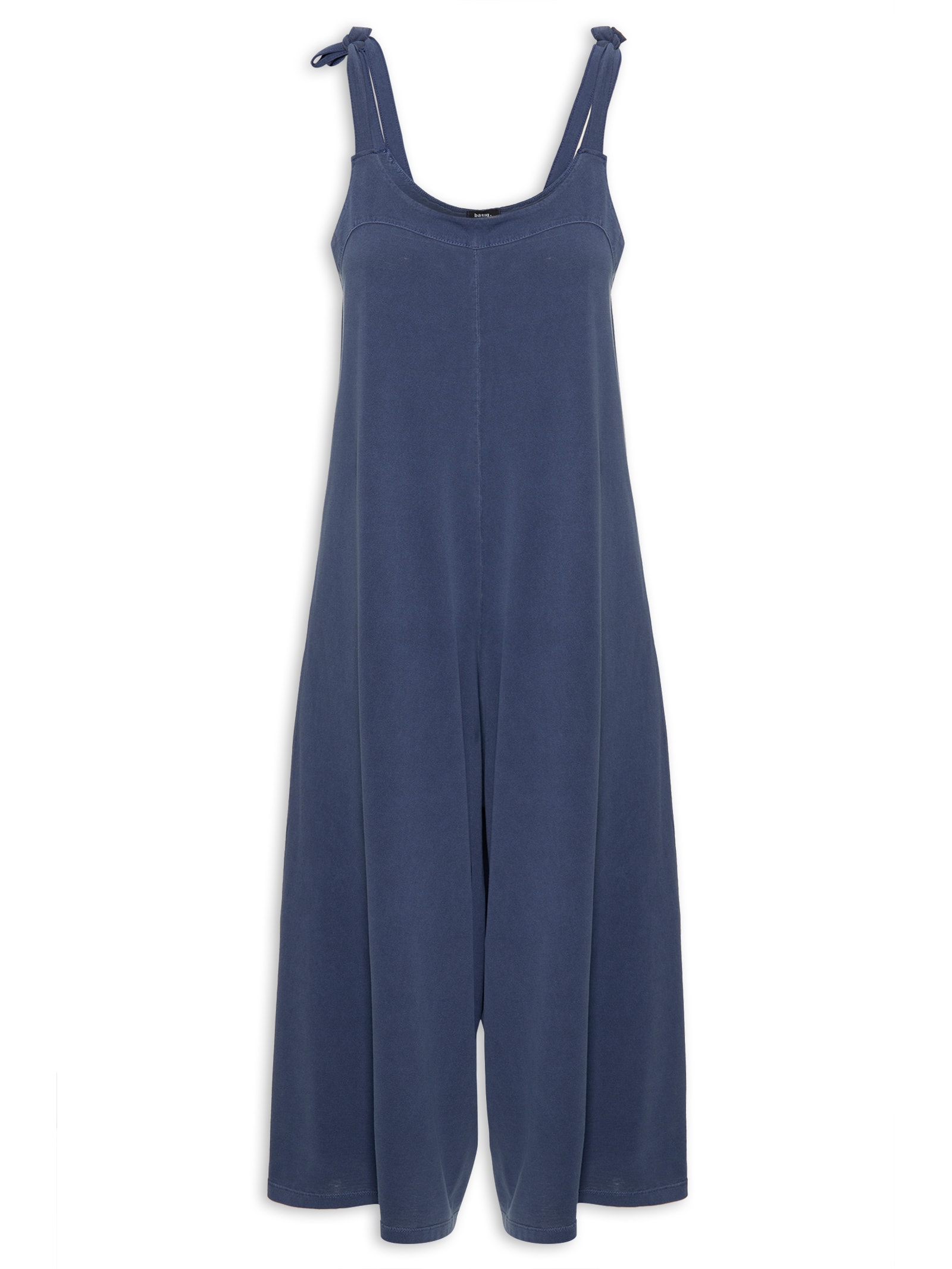 Blusa Feminina Alongada Em Tricot Cinza Basiq