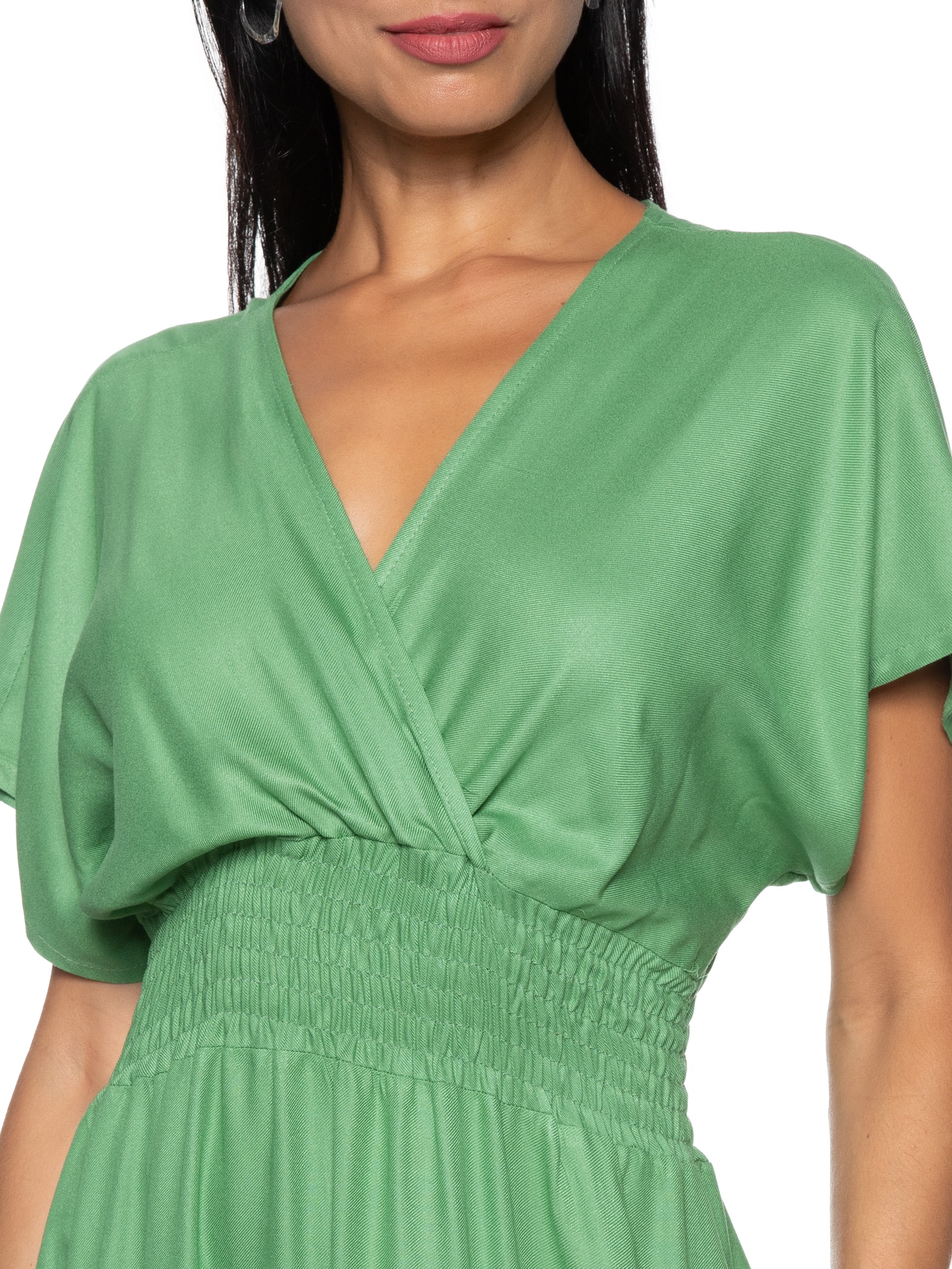 Blusa Feminina Alongada Em Tricot Cinza Cacay