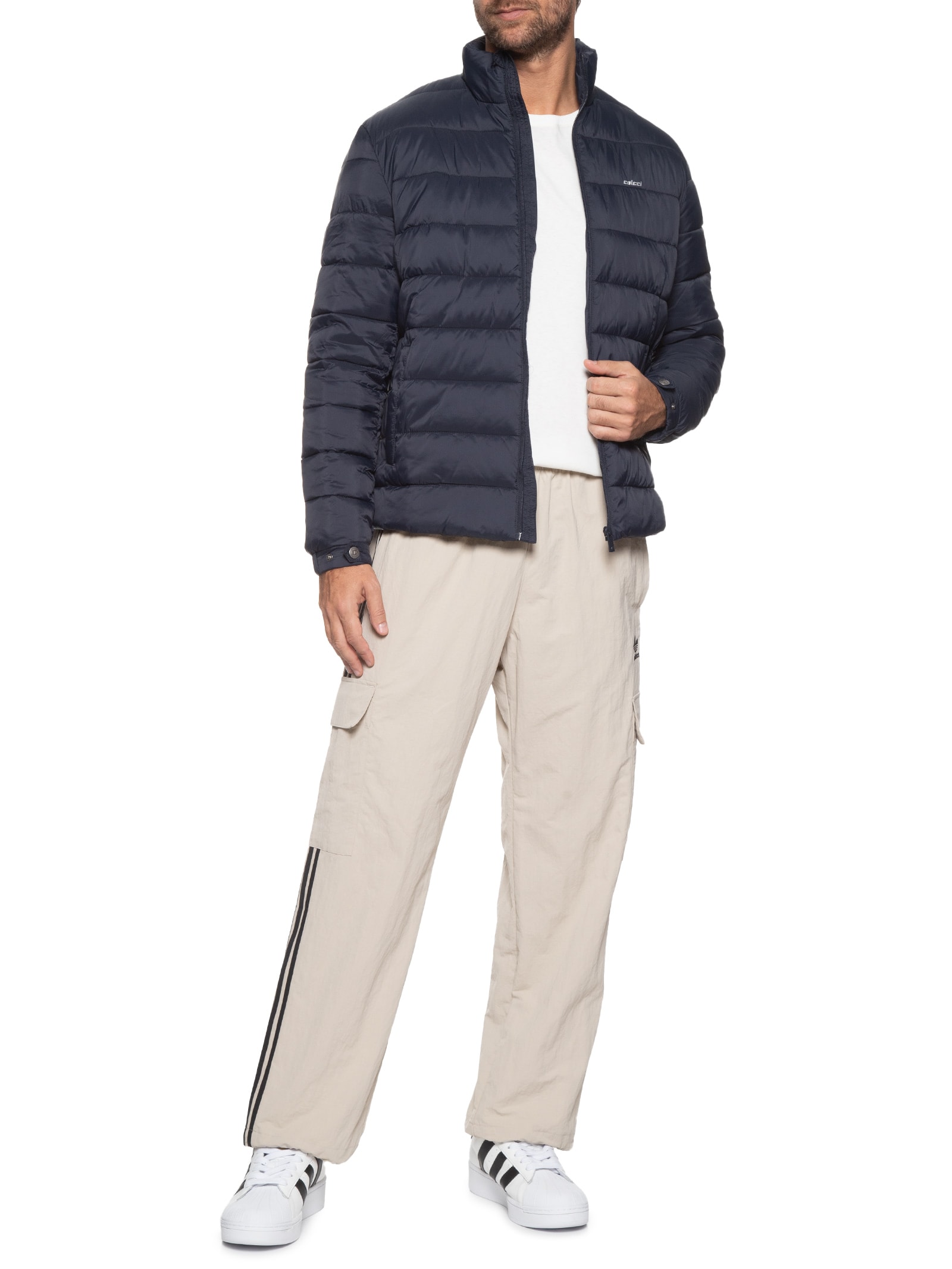 Blusa Feminina Alongada Em Tricot Cinza Colcci