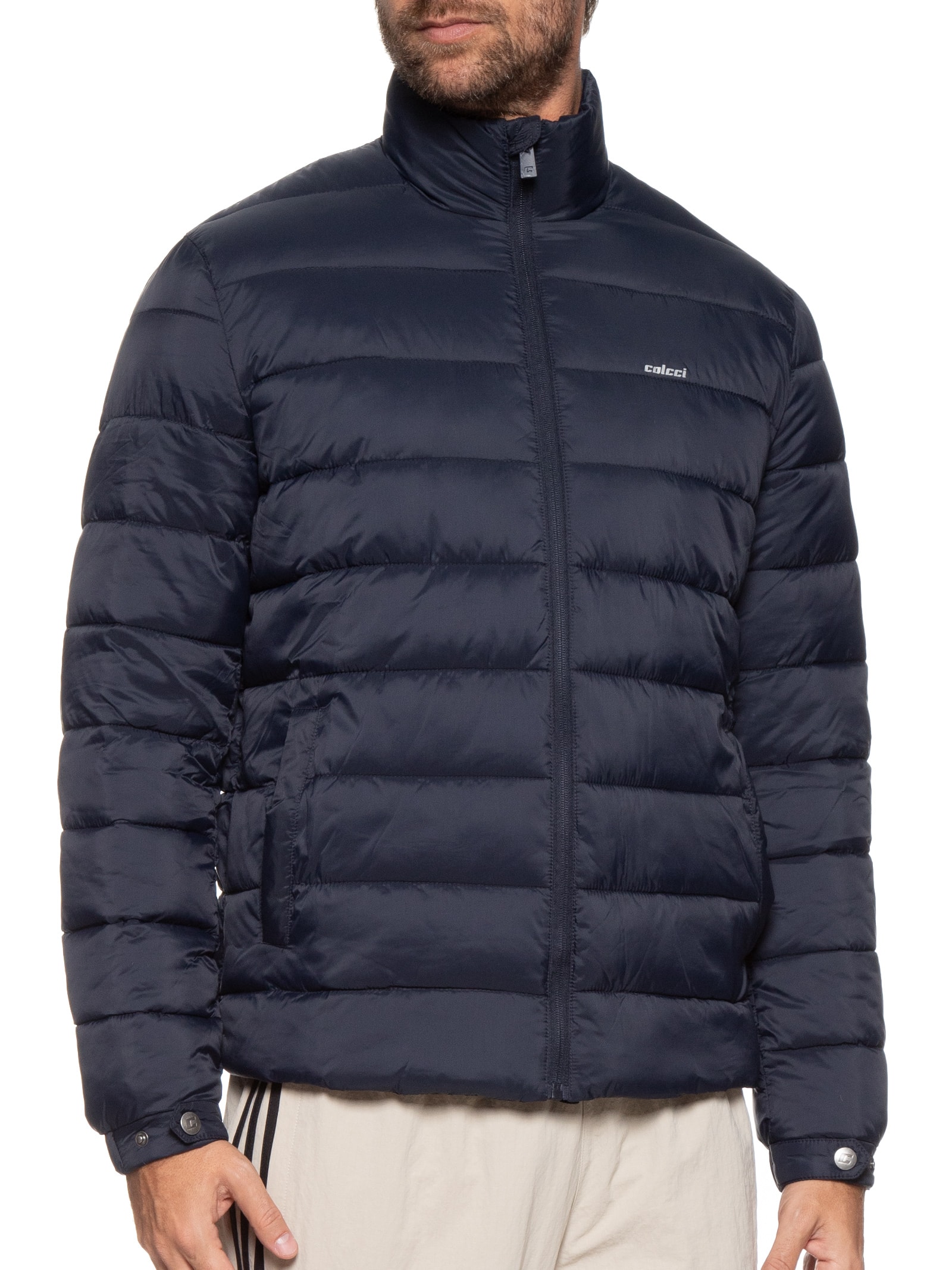 Blusa Feminina Alongada Em Tricot Cinza Colcci