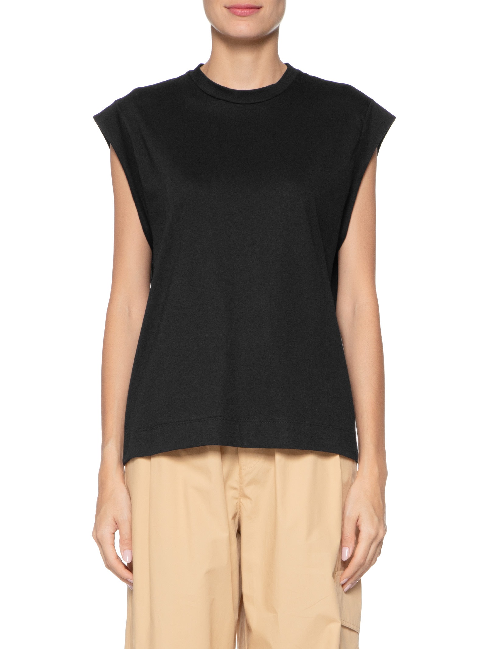 Blusa Feminina Alongada Em Tricot Cinza Colcci