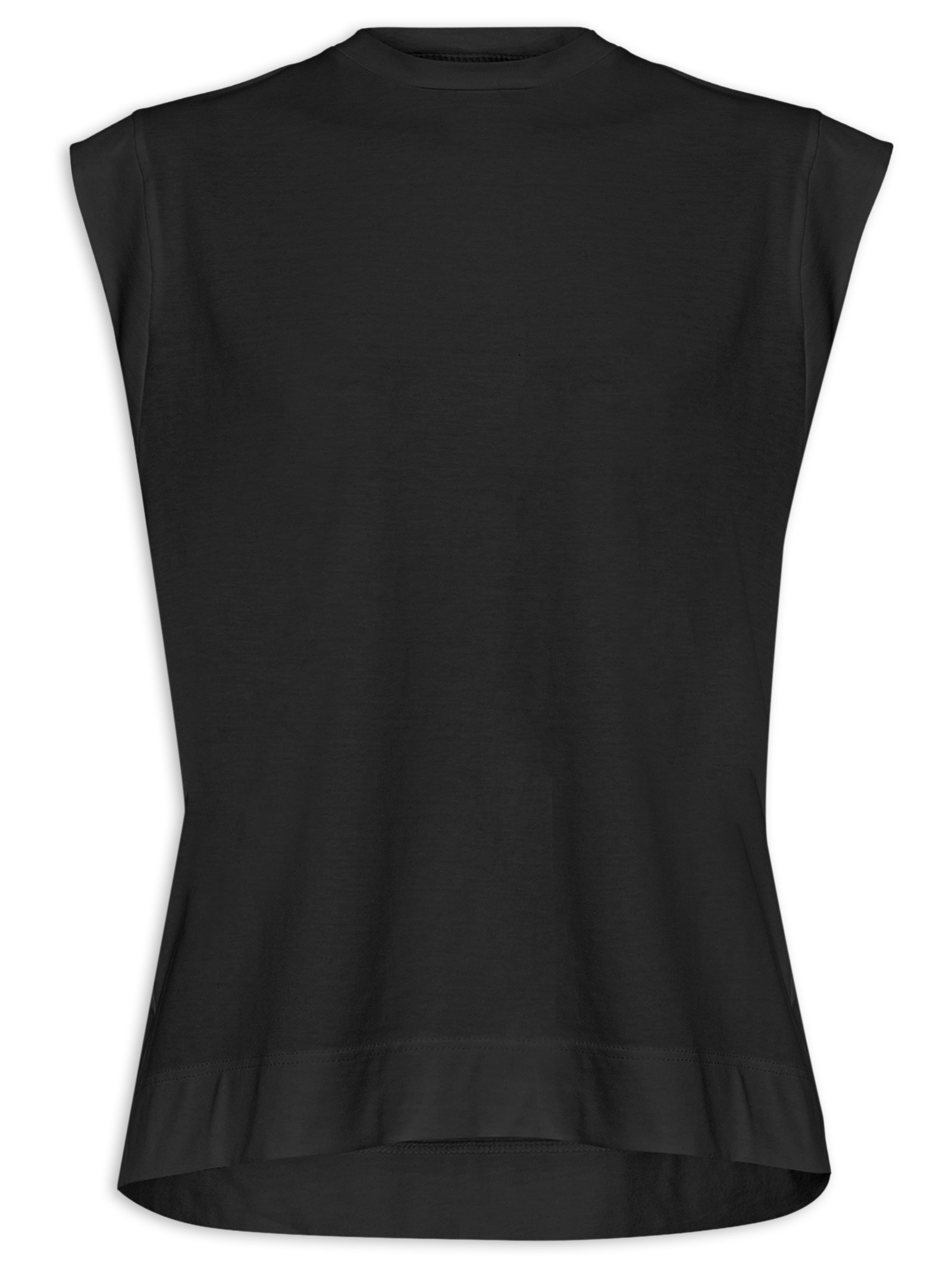 Blusa Feminina Alongada Em Tricot Cinza Colcci