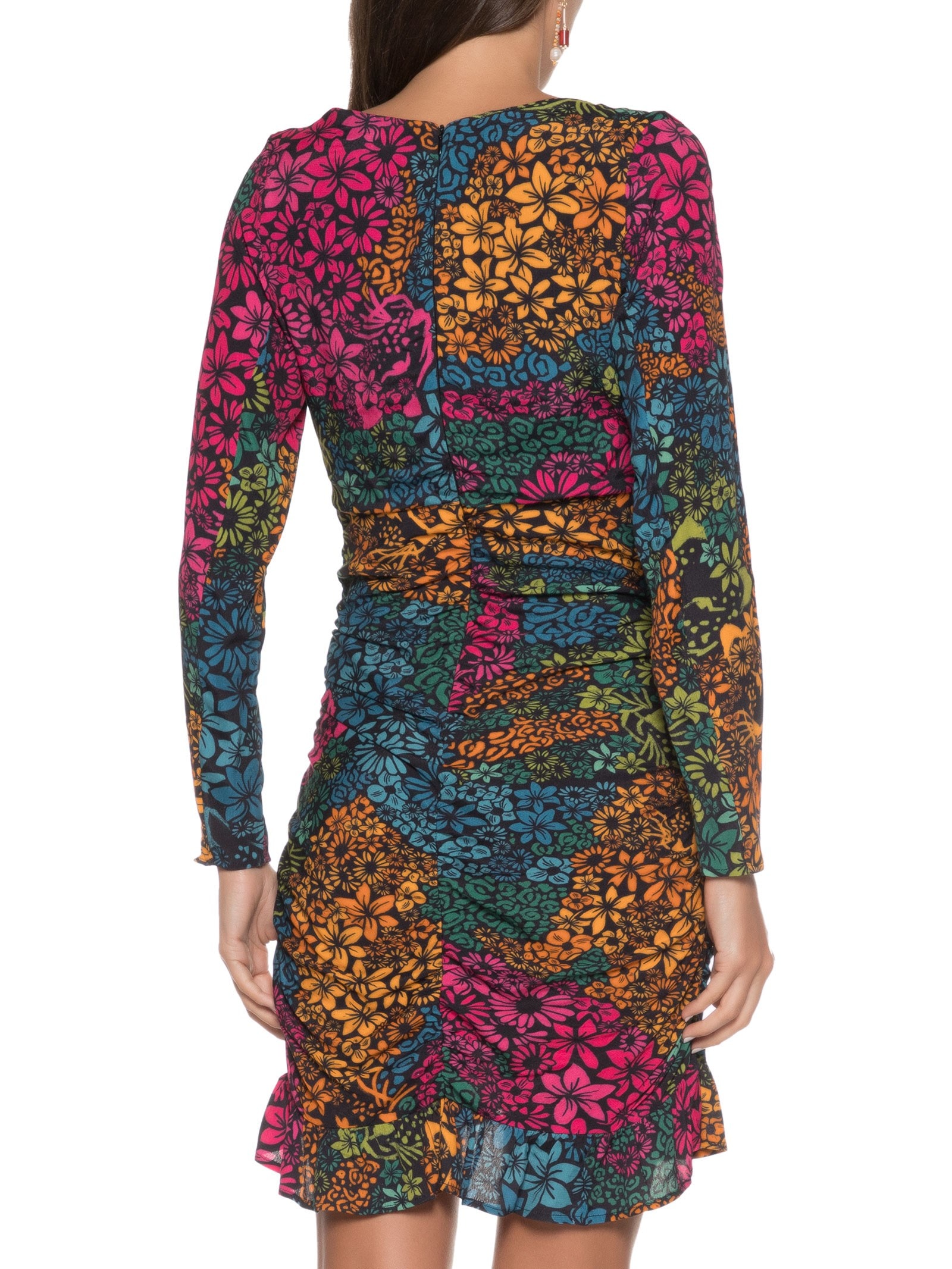 Blusa Feminina Alongada Em Tricot Cinza Farm