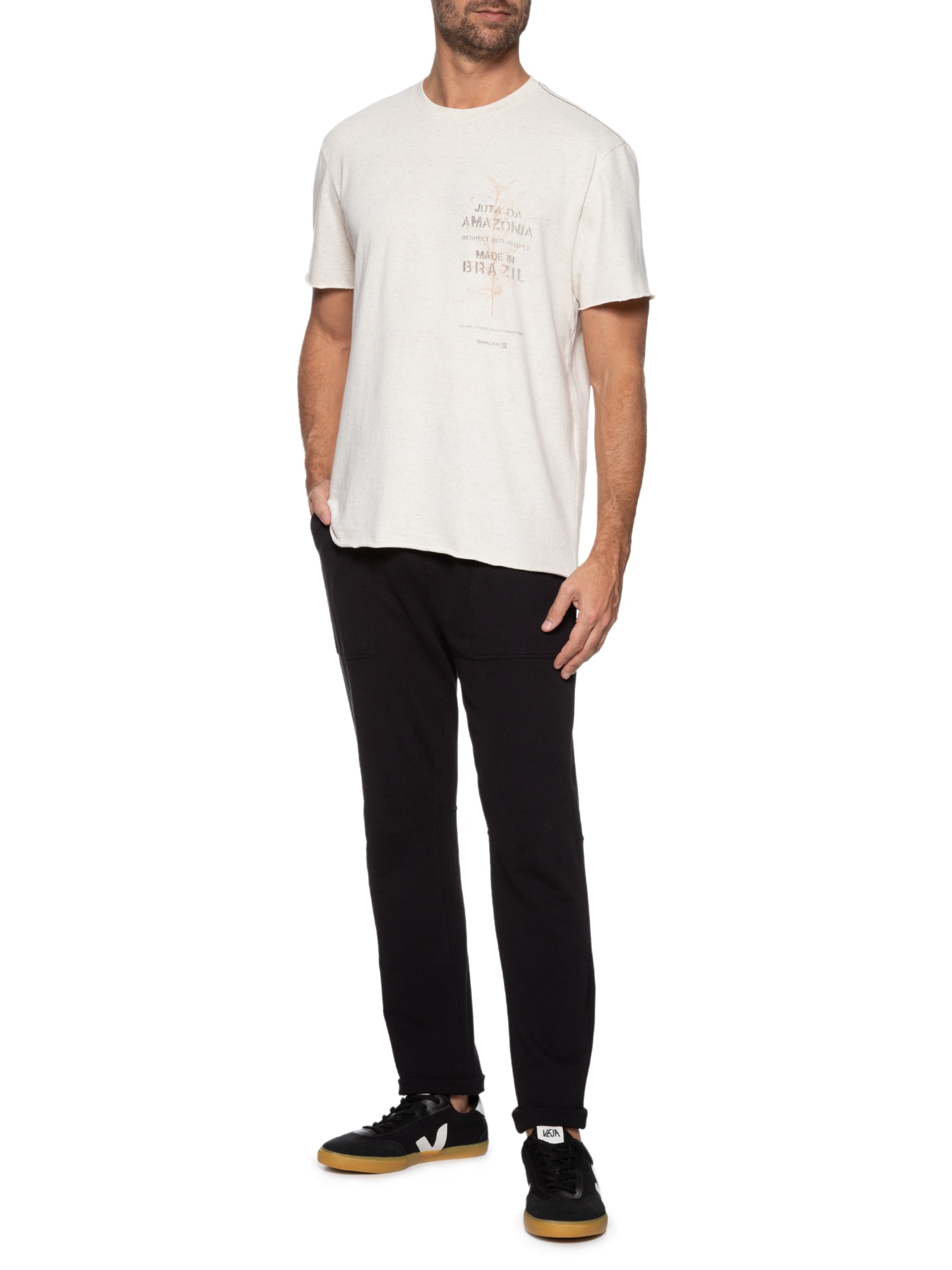 Blusa Feminina Alongada Em Tricot Cinza Osklen