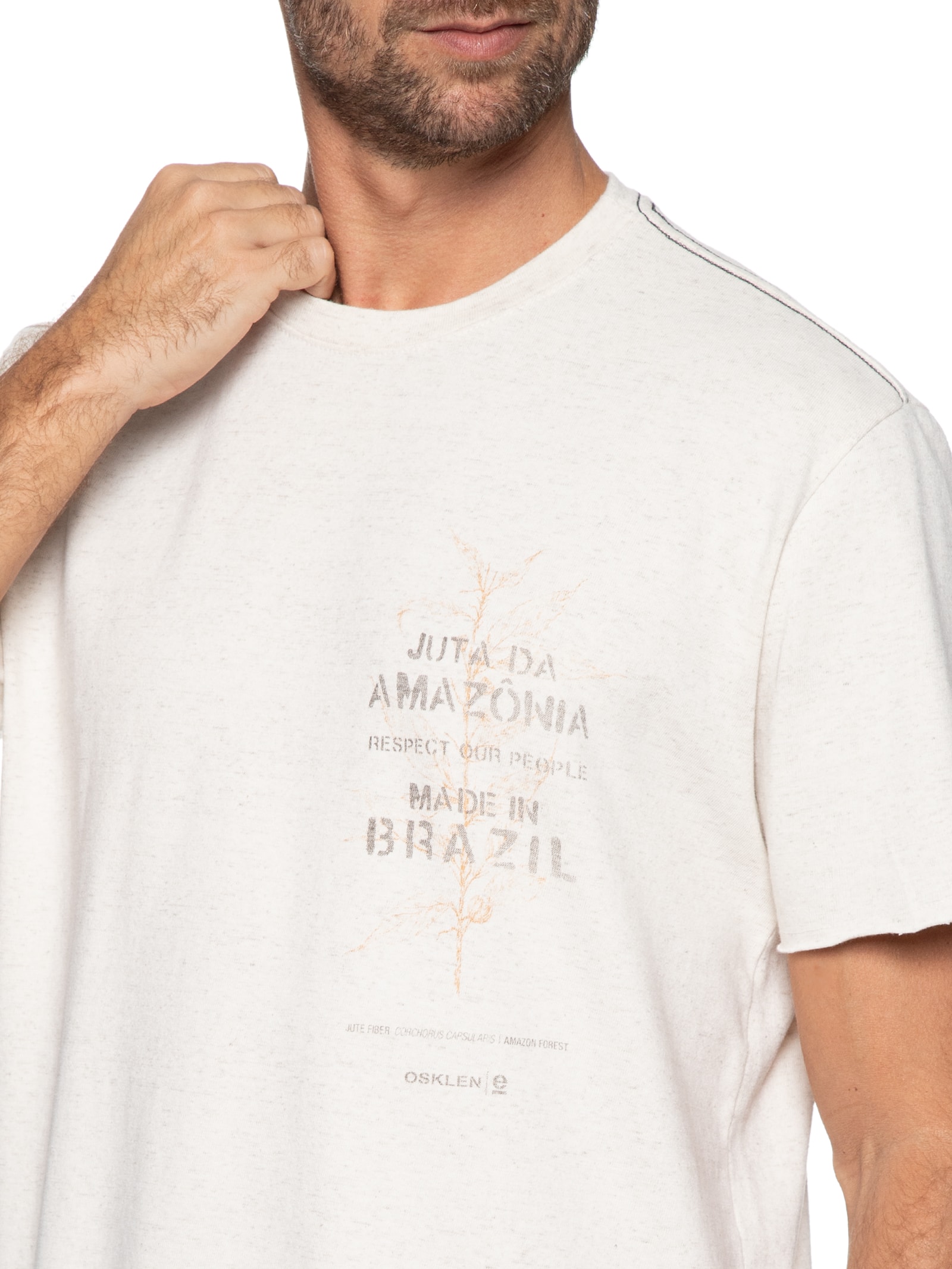 Blusa Feminina Alongada Em Tricot Cinza Osklen